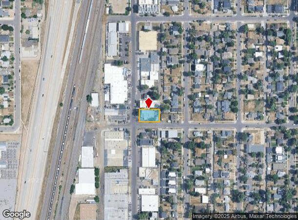  2292 S Delaware St, Denver, CO Parcel Map