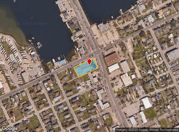  2001 61St St, Galveston, TX Parcel Map