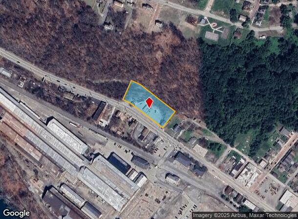 2105 Walnut St, Mckeesport, PA Parcel Map