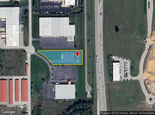 1178 Fremont Ct, Elkhart, IN Parcel Map