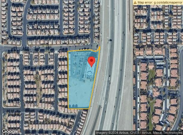  10501 W Gowan Rd, Las Vegas, NV Parcel Map