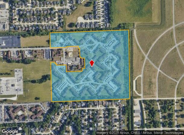  17673 Kingsbrooke Cir, Clinton Township, MI Parcel Map