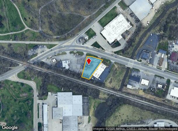  2545 W Jefferson Blvd, Fort Wayne, IN Parcel Map