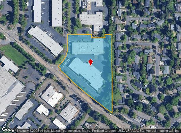  9615 Sw Allen Blvd, Beaverton, OR Parcel Map