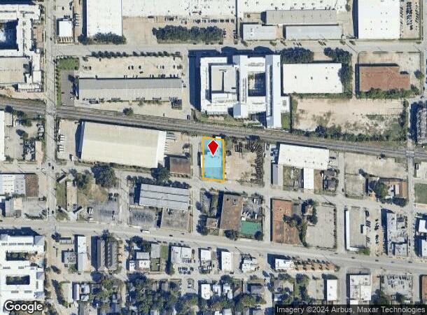  2122 Center St, Houston, TX Parcel Map