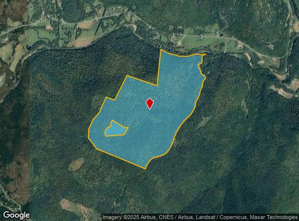 S Hill Rd, Stockbridge, VT Parcel Map