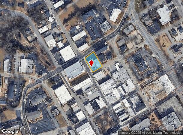 202 Bradford St Ne, Gainesville, GA Parcel Map