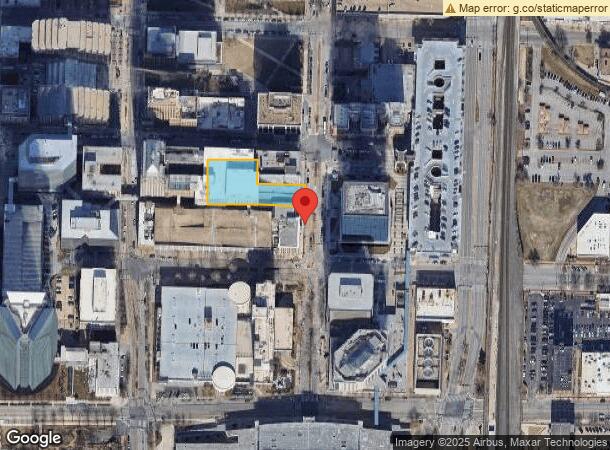  111 N Broadway Ave, Oklahoma City, OK Parcel Map