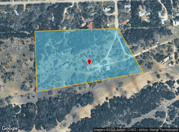  1162 Thunder Cloud, Spring Branch, TX Parcel Map
