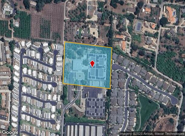 1000 Bega Way, Carpinteria, CA Parcel Map