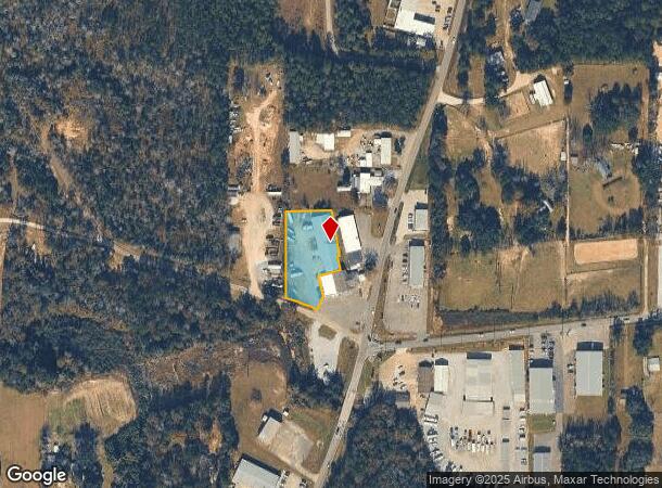 1100 Irvin Farve Rd, Pass Christian, MS Parcel Map