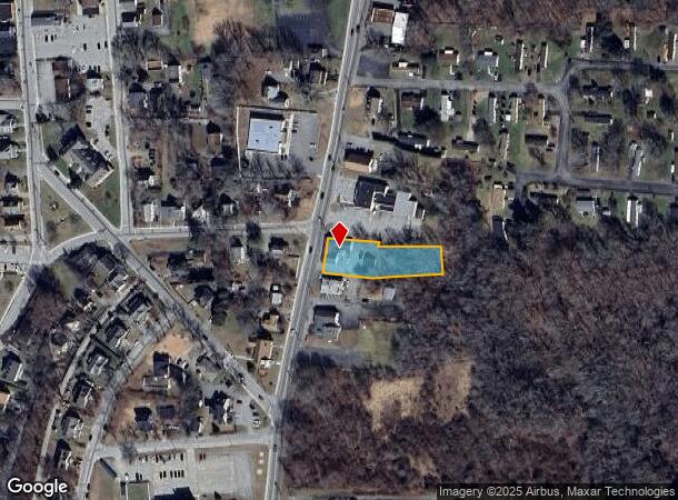  624 Norwich Rd, Plainfield, CT Parcel Map