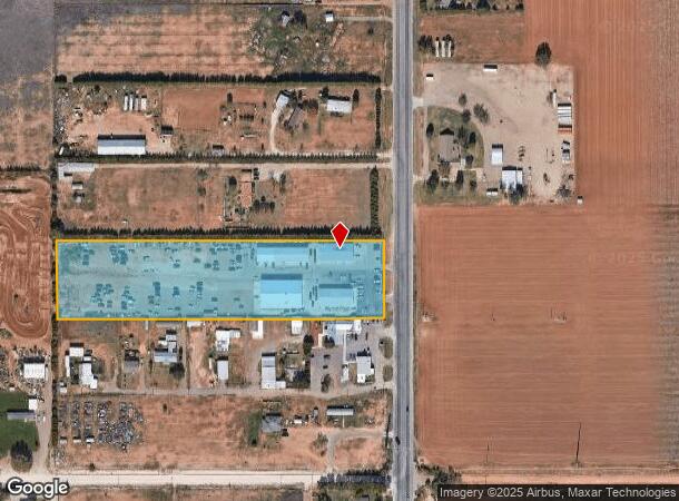 2317 N Frankford Ave, Lubbock, TX Parcel Map