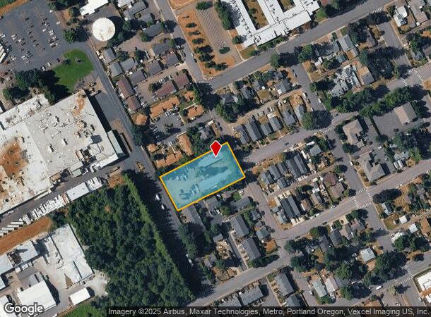  401 N Cedar St, Canby, OR Parcel Map