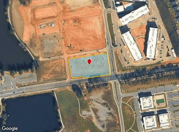 District Way, Clayton, NC Parcel Map