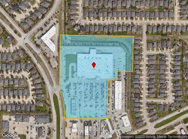  12600 N Beach St, Fort Worth, TX Parcel Map