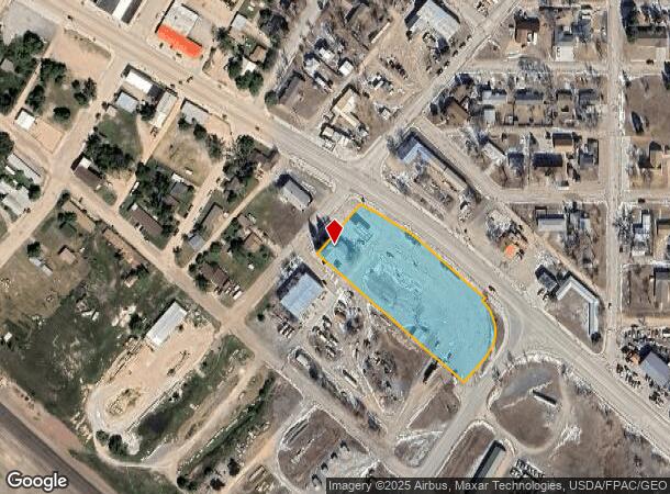 1004 2Nd St, Upton, WY Parcel Map