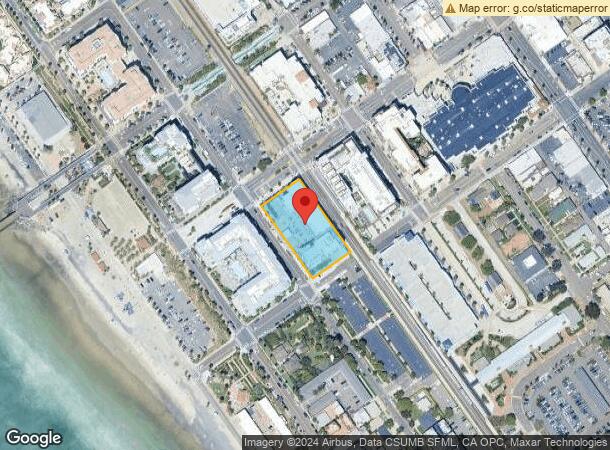  110 N Myers St, Oceanside, CA Parcel Map