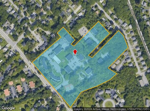  1349 Forest Ave, Portland, ME Parcel Map