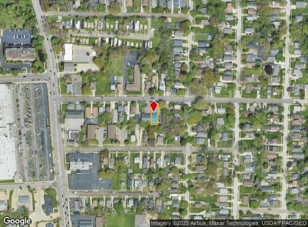  2632 Ellet Ave, Akron, OH Parcel Map