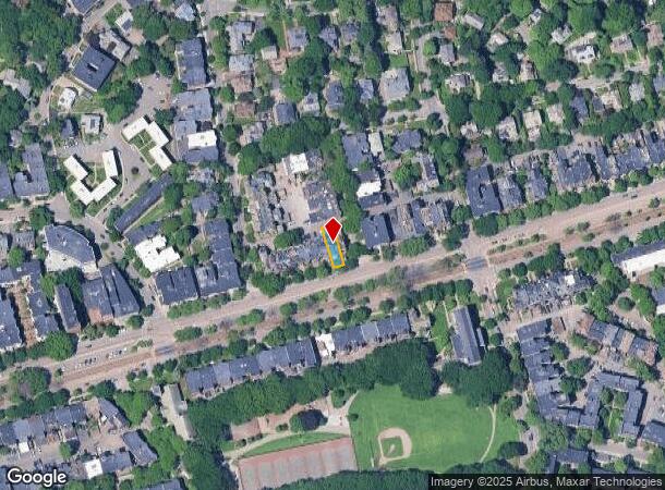 1798 Beacon St, Brookline, MA Parcel Map