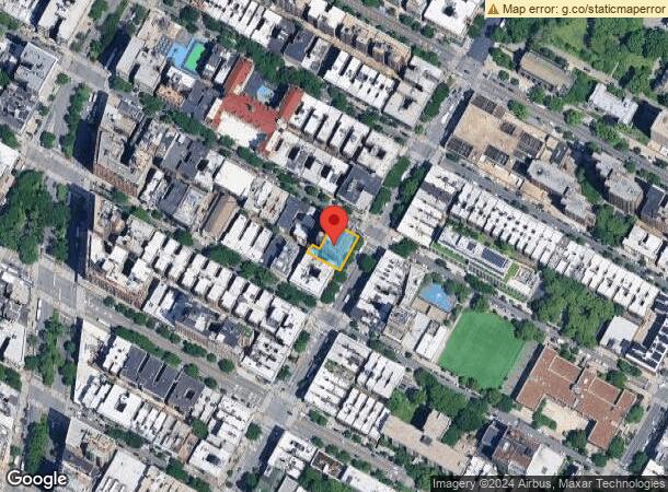  968 Amsterdam Ave, New York, NY Parcel Map