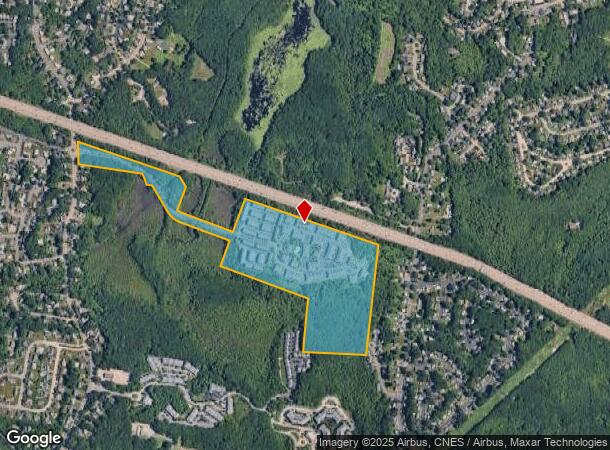  550 Liberty St, Braintree, MA Parcel Map