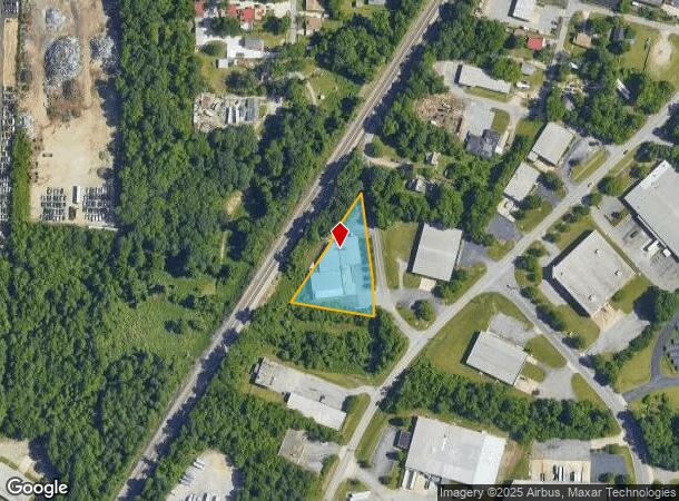  540 Vandever St, High Point, NC Parcel Map