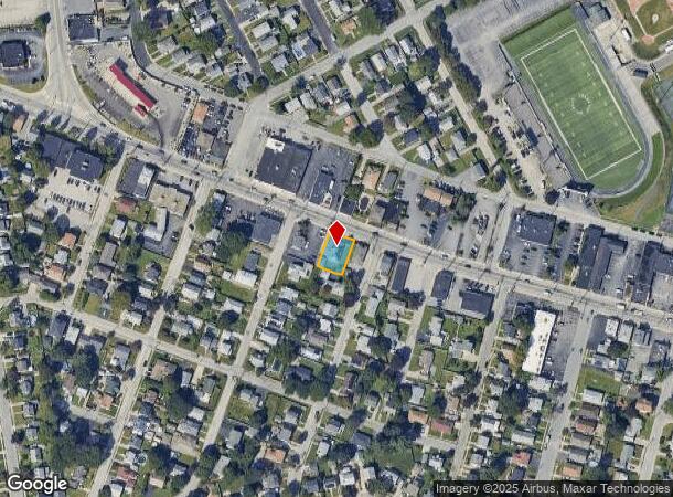 1140 Park Ave, Cranston, RI Parcel Map
