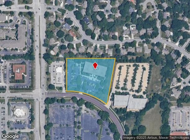  10985 Cody St, Overland Park, KS Parcel Map