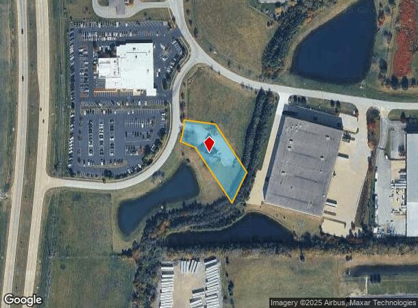 1301 Agan Dr, Plainfield, IN Parcel Map