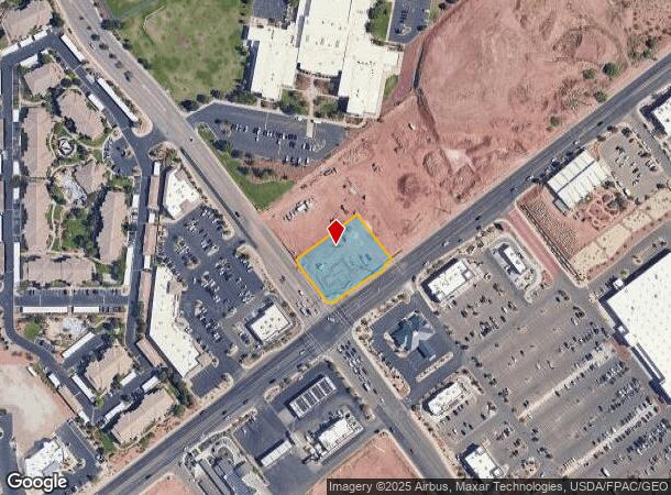 2111 E Riverside Dr, Saint George, UT Parcel Map