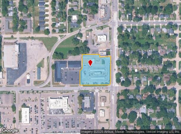 1221 Sw Gage Blvd, Topeka, KS Parcel Map