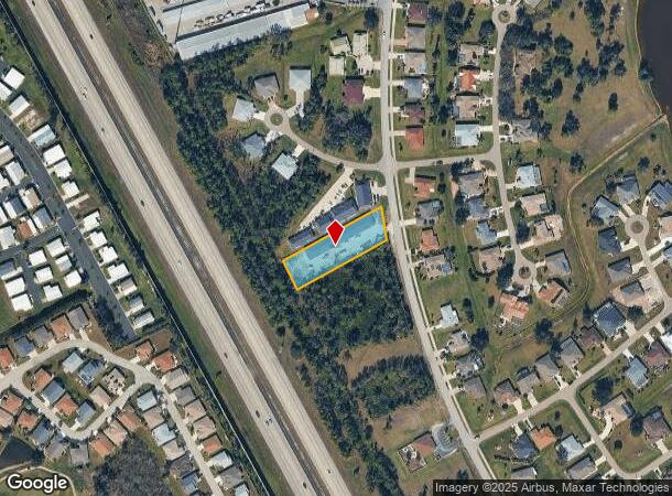 1215 Capricorn Blvd, Punta Gorda, FL Parcel Map