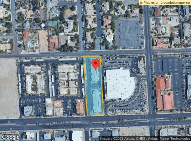  7390 W Sahara Ave, Las Vegas, NV Parcel Map