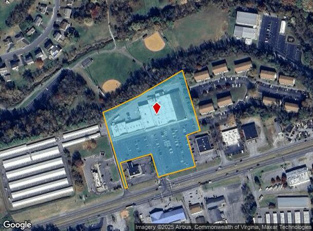 1922 E Washington Ave, Vinton, VA Parcel Map