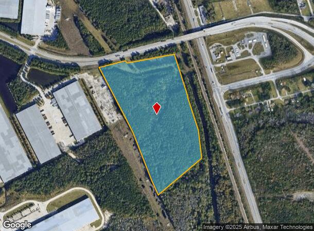 215 Jimmy Deloach Pkwy, Port Wentworth, GA Parcel Map