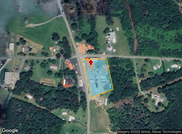 4884 Highway 9 N, Mill Spring, NC Parcel Map