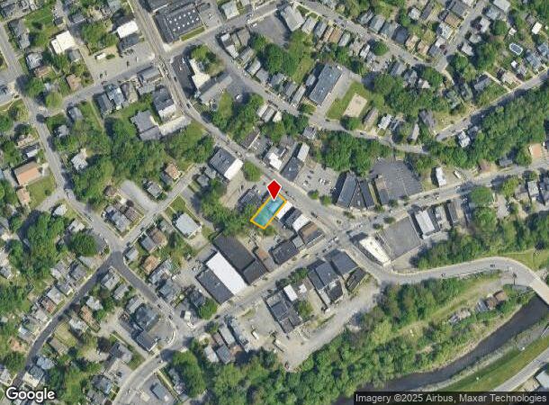  119 W Market St, Scranton, PA Parcel Map