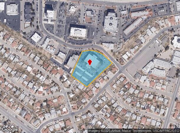  6090 Surety Dr, El Paso, TX Parcel Map