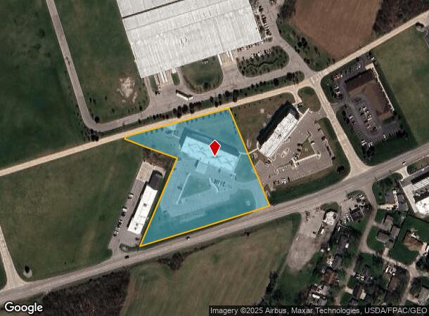 1687 N Dixie Hwy, Monroe, MI Parcel Map