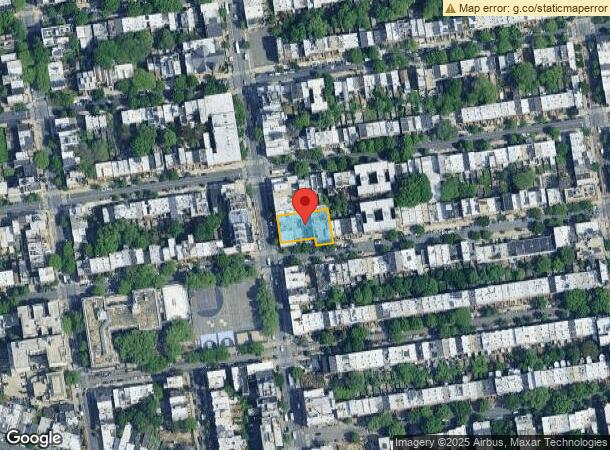  1177 Bedford Ave, Brooklyn, NY Parcel Map