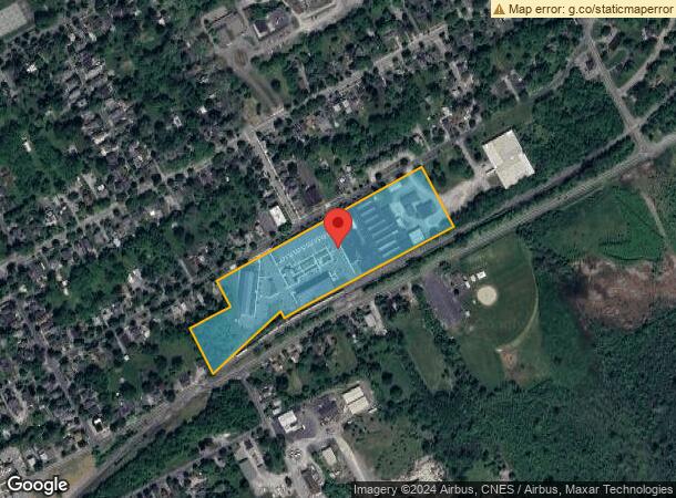  243 Gorham St, Canandaigua, NY Parcel Map