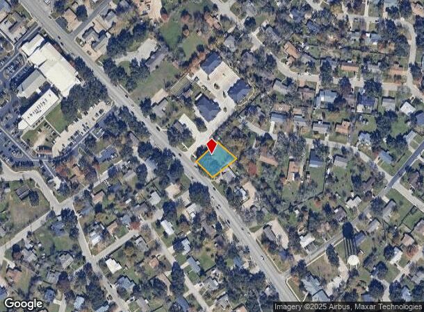  1621 Williams Dr, Georgetown, TX Parcel Map