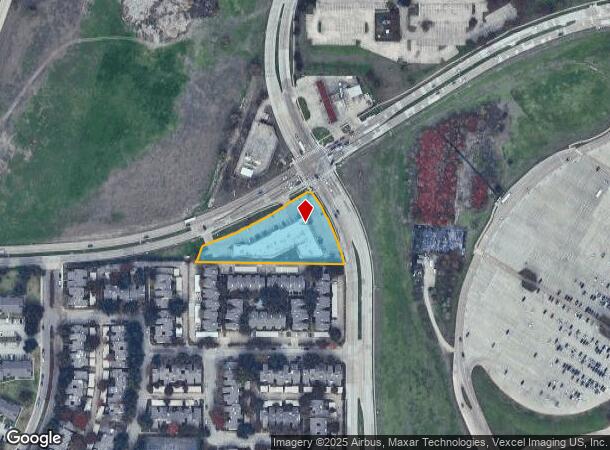 9410 Walnut St, Dallas, TX Parcel Map