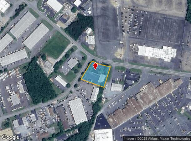 100 Industrial Dr, Fredericksburg, VA Parcel Map
