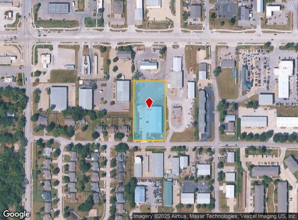 1204 E 24Th St, Lawrence, KS Parcel Map