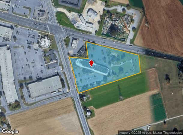  2510 Lincoln Hwy E, Ronks, PA Parcel Map