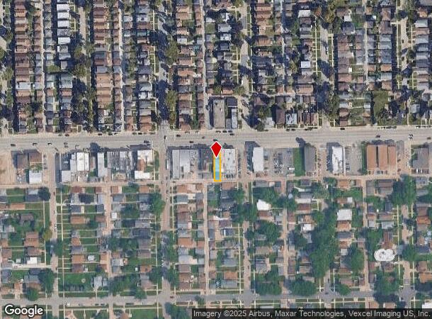 6729 Pershing Rd, Stickney, IL Parcel Map