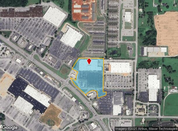  354 Cox Creek Pkwy, Florence, AL Parcel Map